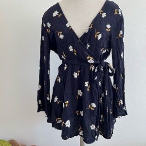 Navy blue billabong dress
